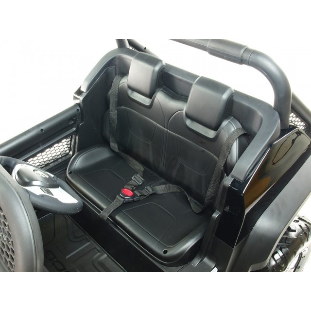 Ford Ranger Monster Truck 4x4, EVA kolesá, 2,4G DO, bluetooth, FM, USB, TF, otváracie dvere a kapota, čierna metalíza