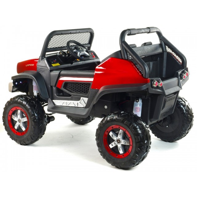 Ford Ranger Monster Truck 4x4, EVA kolesá, 2,4G DO, bluetooth, FM, USB, TF, otváracie dvere a kapota, čierna metalíza