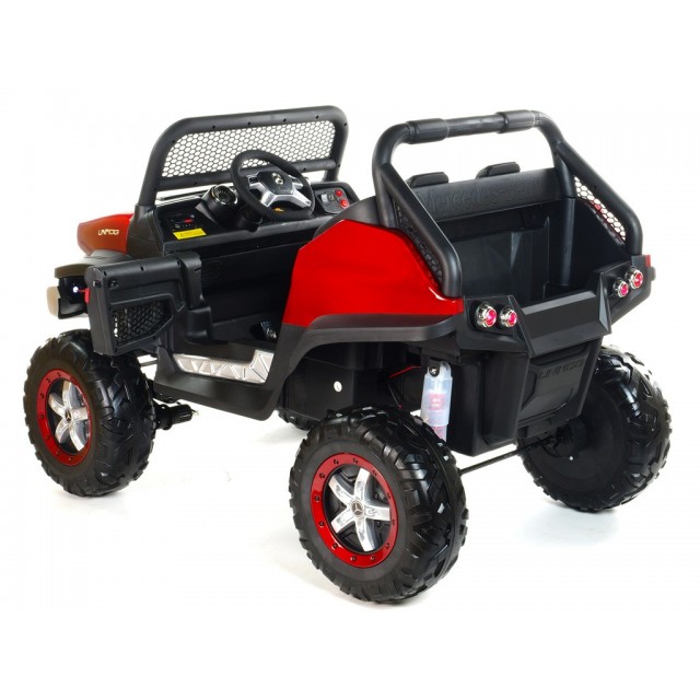 Ford Ranger Monster Truck 4x4, EVA kolesá, 2,4G DO, bluetooth, FM, USB, TF, otváracie dvere a kapota, čierna metalíza