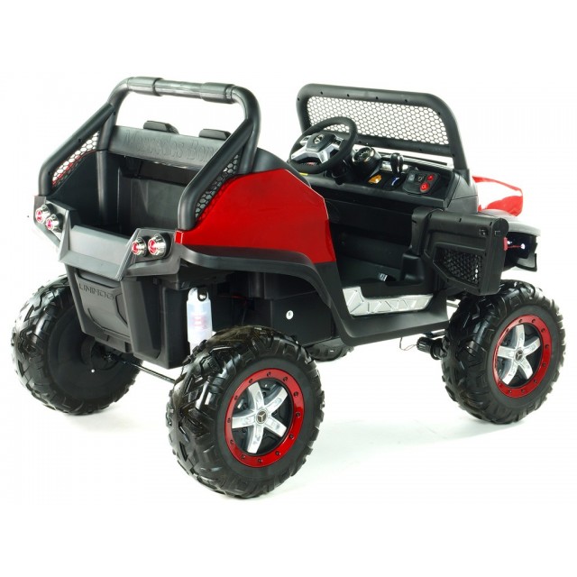 Ford Ranger Monster Truck 4x4, EVA kolesá, 2,4G DO, bluetooth, FM, USB, TF, otváracie dvere a kapota, čierna metalíza