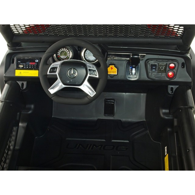 Ford Ranger Monster Truck 4x4, EVA kolesá, 2,4G DO, bluetooth, FM, USB, TF, otváracie dvere a kapota, čierna metalíza