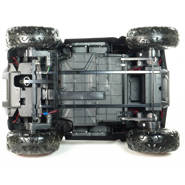 Ford Ranger Monster Truck 4x4, EVA kolesá, 2,4G DO, bluetooth, FM, USB, TF, otváracie dvere a kapota, čierna metalíza