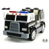 Dvojmiestný policajný bus 4x4 s 2,4 G DO, megafónom, sirénou, majákom, USB, MP3, voltmetrom, EVA kolesami