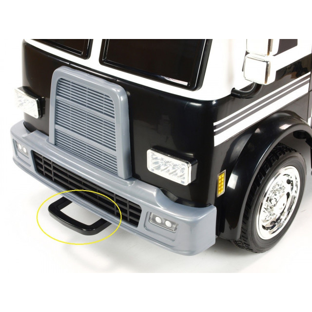 Dvojmiestný policajný bus 4x4 s 2,4 G DO, megafónom, sirénou, majákom, USB, MP3, voltmetrom, EVA kolesami