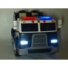 Dvojmiestný policajný bus 4x4 s 2,4 G DO, megafónom, sirénou, majákom, USB, MP3, voltmetrom, EVA kolesami
