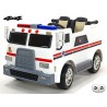 Dvojmiestný policajný bus 4x4 s 2,4 G DO, megafónom, sirénou, majákom, USB, MP3, voltmetrom, EVA kolesami