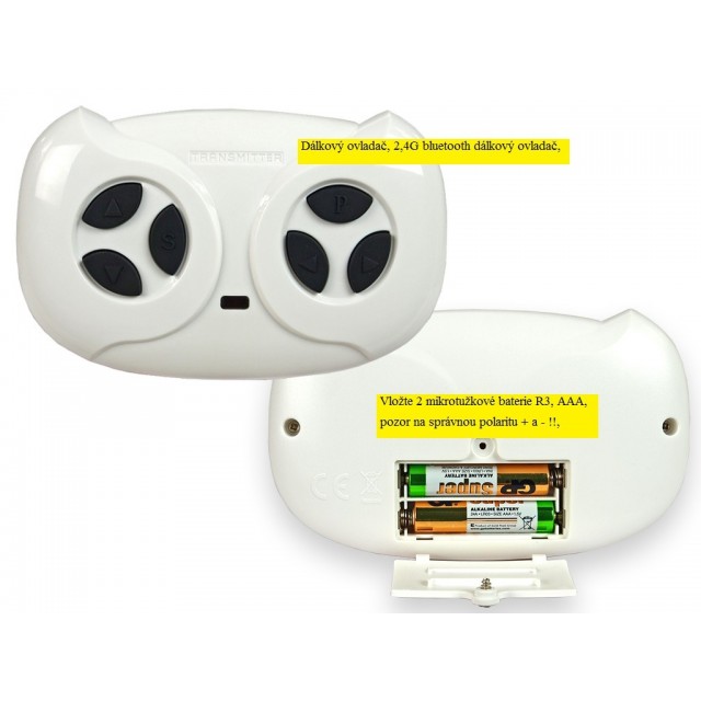 Dvojmiestný policajný bus 4x4 s 2,4 G DO, megafónom, sirénou, majákom, USB, MP3, voltmetrom, EVA kolesami