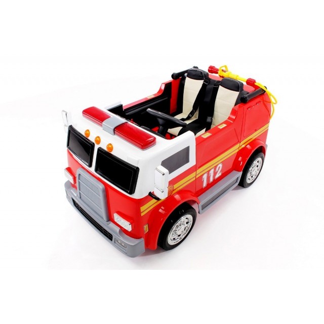 Dvojmiestný policajný bus 4x4 s 2,4 G DO, megafónom, sirénou, majákom, USB, MP3, voltmetrom, EVA kolesami