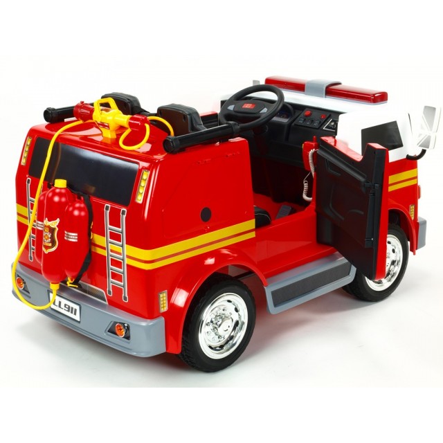 Dvojmiestný policajný bus 4x4 s 2,4 G DO, megafónom, sirénou, majákom, USB, MP3, voltmetrom, EVA kolesami