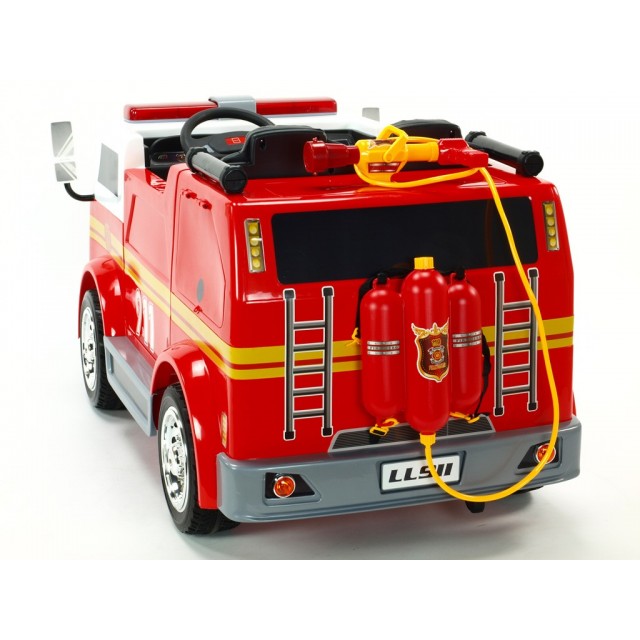 Dvojmiestný policajný bus 4x4 s 2,4 G DO, megafónom, sirénou, majákom, USB, MP3, voltmetrom, EVA kolesami