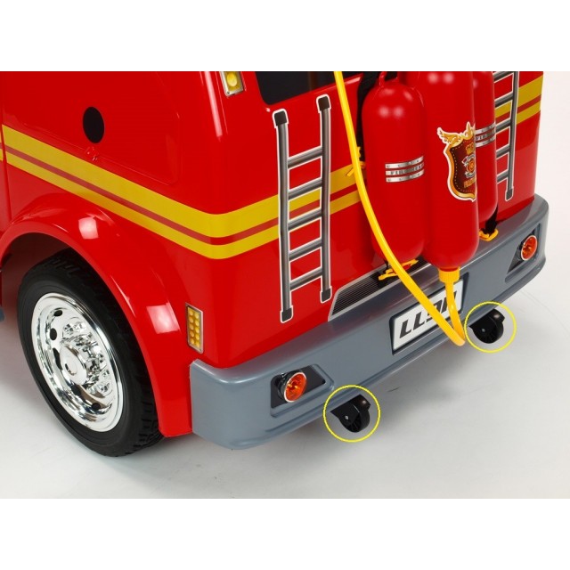 Dvojmiestný policajný bus 4x4 s 2,4 G DO, megafónom, sirénou, majákom, USB, MP3, voltmetrom, EVA kolesami