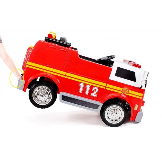 Dvojmiestný policajný bus 4x4 s 2,4 G DO, megafónom, sirénou, majákom, USB, MP3, voltmetrom, EVA kolesami