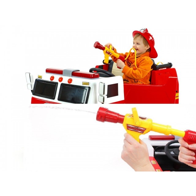 Dvojmiestný policajný bus 4x4 s 2,4 G DO, megafónom, sirénou, majákom, USB, MP3, voltmetrom, EVA kolesami