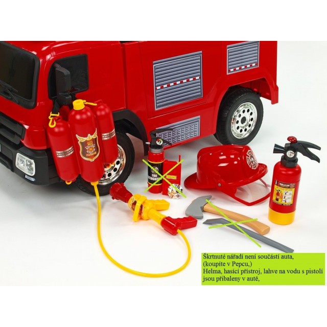 Dvojmiestný policajný bus 4x4 s 2,4 G DO, megafónom, sirénou, majákom, USB, MP3, voltmetrom, EVA kolesami