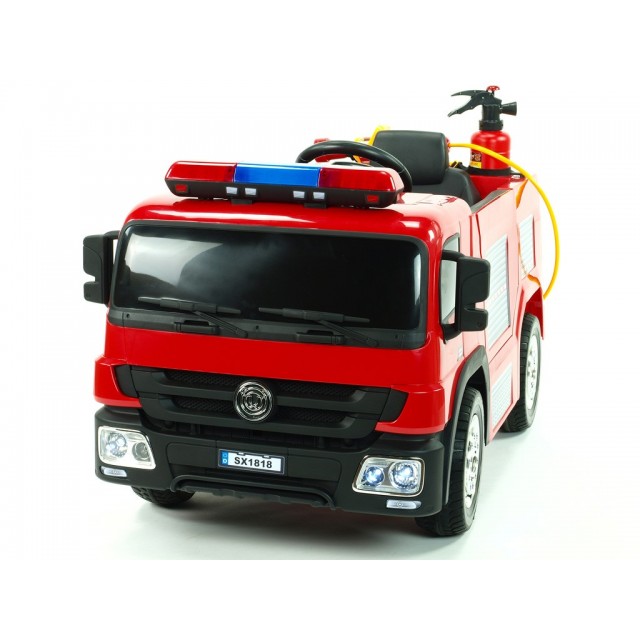 Dvojmiestný policajný bus 4x4 s 2,4 G DO, megafónom, sirénou, majákom, USB, MP3, voltmetrom, EVA kolesami