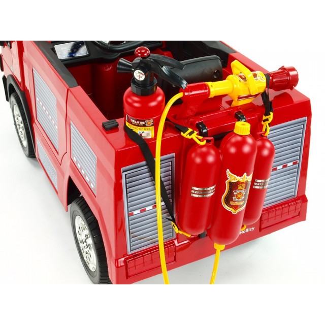 Dvojmiestný policajný bus 4x4 s 2,4 G DO, megafónom, sirénou, majákom, USB, MP3, voltmetrom, EVA kolesami