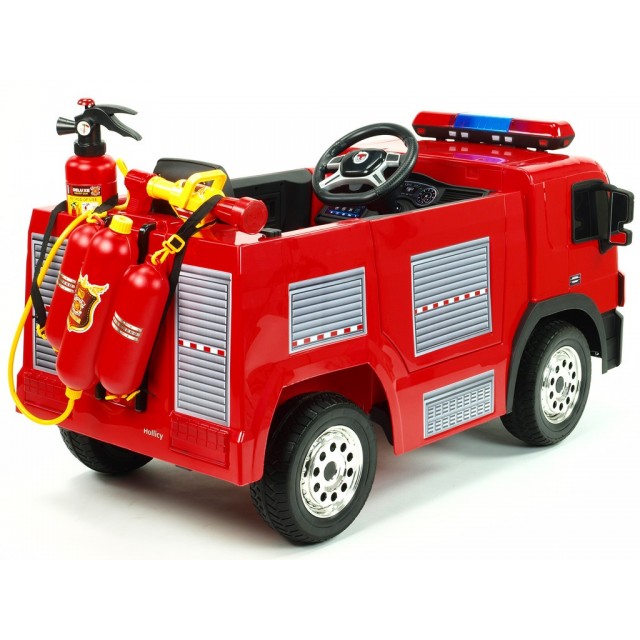 Dvojmiestný policajný bus 4x4 s 2,4 G DO, megafónom, sirénou, majákom, USB, MP3, voltmetrom, EVA kolesami