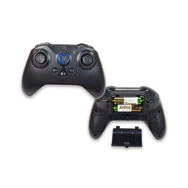 Dvojmiestný policajný bus 4x4 s 2,4 G DO, megafónom, sirénou, majákom, USB, MP3, voltmetrom, EVA kolesami