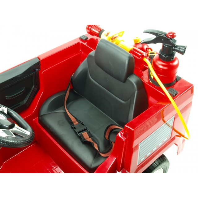 Dvojmiestný policajný bus 4x4 s 2,4 G DO, megafónom, sirénou, majákom, USB, MP3, voltmetrom, EVA kolesami