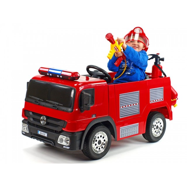 Dvojmiestný policajný bus 4x4 s 2,4 G DO, megafónom, sirénou, majákom, USB, MP3, voltmetrom, EVA kolesami