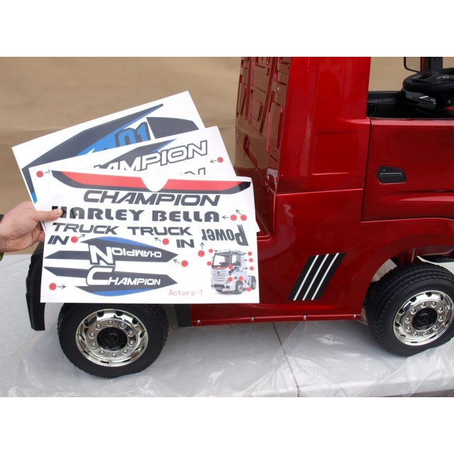 Elektrické auticko tahač Mercedes Actros 4x4