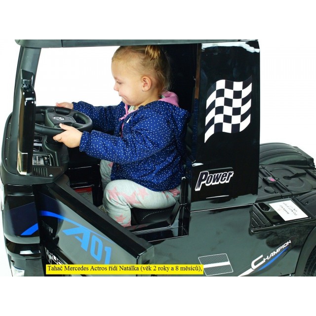 Elektrické auticko tahač Mercedes Actros 4x4