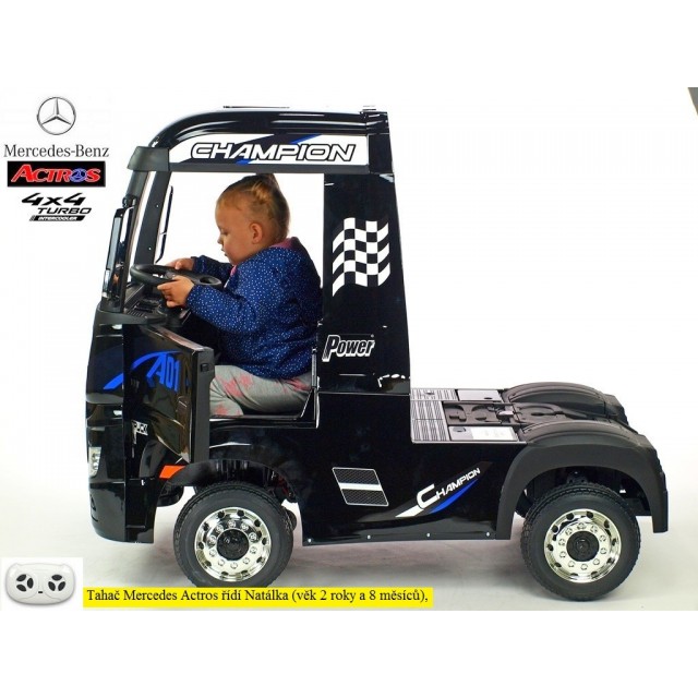 Elektrické auticko tahač Mercedes Actros 4x4