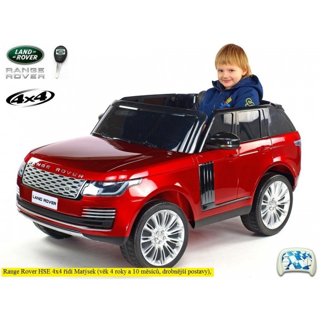 Elektrické autíčko SUV Range Rover HSE, 4x4 lakovaný