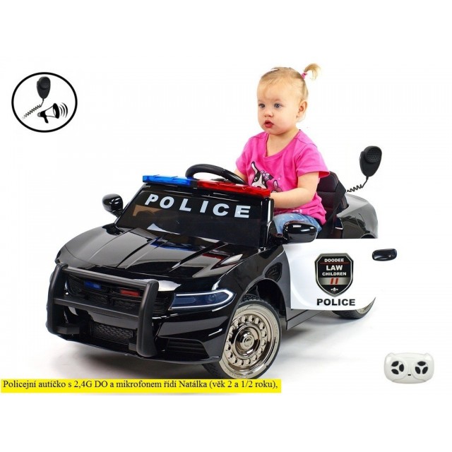 Elektrické autíčko USA Policie