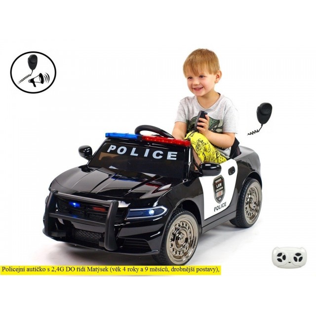 Elektrické autíčko USA Policie