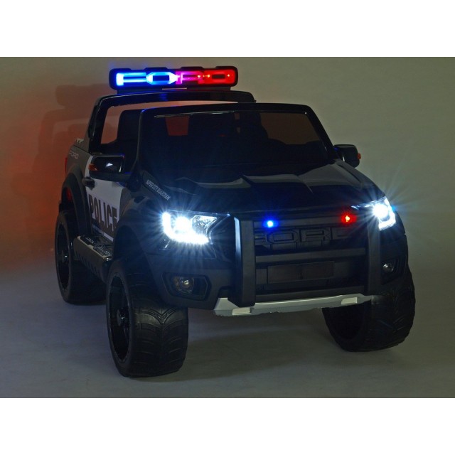 Elektrické autíčko pickup Ford Raptor policie USA