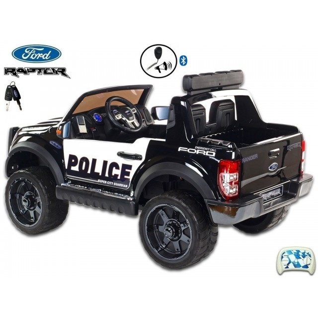 Elektrické autíčko pickup Ford Raptor policie USA