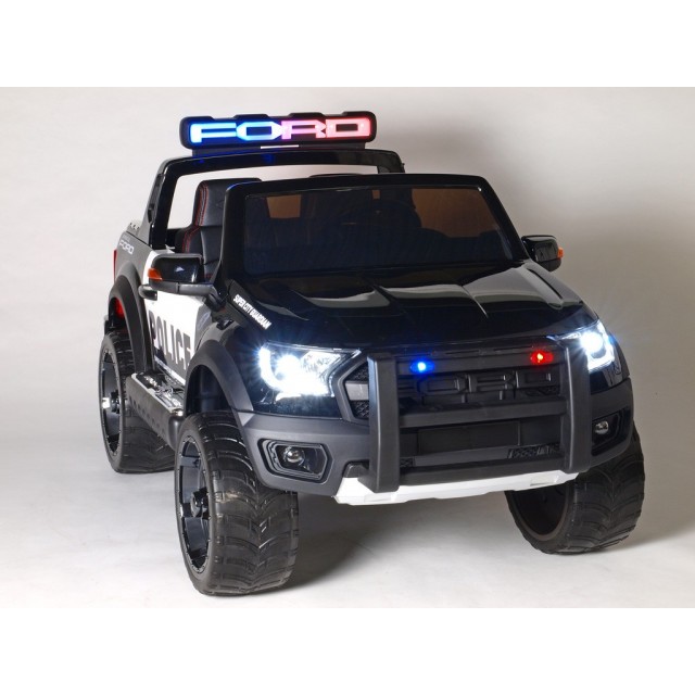 Elektrické autíčko pickup Ford Raptor policie USA
