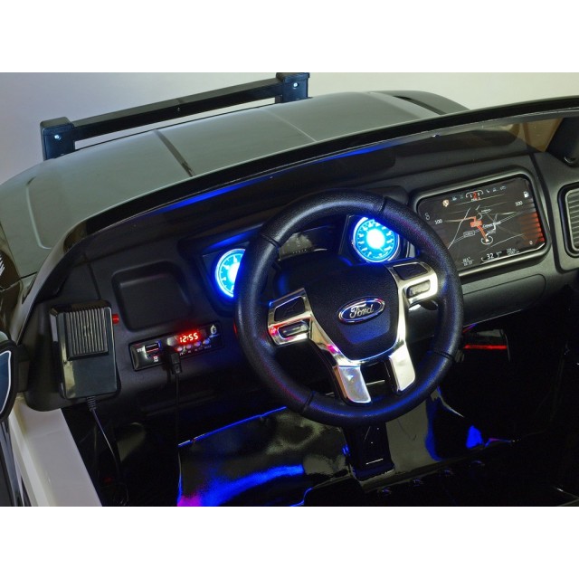 Elektrické autíčko pickup Ford Raptor policie USA