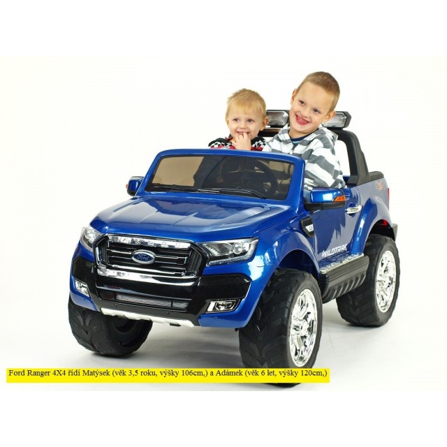Ford Ranger Wildtrak 4x4 náhon EVA kolies, s 2,4 G DO,bluetooth,FM,USB,TF,pérovaním,otváracími dverami-kapotou,2xbatéria