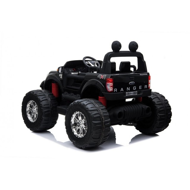Ford Ranger Monster Truck 4x4, EVA kolesá, 2,4G DO, bluetooth, FM, USB, TF, otváracie dvere a kapota, čierna metalíza
