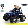 Ford Ranger Monster Truck 4x4, EVA kolesá, 2,4G DO, bluetooth, FM, USB, TF, otváracie dvere a kapota, čierna metalíza