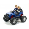 Ford Ranger Monster Truck 4x4, EVA kolesá, 2,4G DO, bluetooth, FM, USB, TF, otváracie dvere a kapota, čierna metalíza