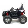 Ford Ranger Monster Truck 4x4, EVA kolesá, 2,4G DO, bluetooth, FM, USB, TF, otváracie dvere a kapota, čierna metalíza