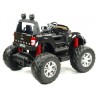 Ford Ranger Monster Truck 4x4, EVA kolesá, 2,4G DO, bluetooth, FM, USB, TF, otváracie dvere a kapota, čierna metalíza
