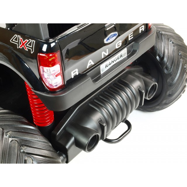 Ford Ranger Monster Truck 4x4, EVA kolesá, 2,4G DO, bluetooth, FM, USB, TF, otváracie dvere a kapota, čierna metalíza