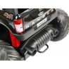 Ford Ranger Monster Truck 4x4, EVA kolesá, 2,4G DO, bluetooth, FM, USB, TF, otváracie dvere a kapota, čierna metalíza