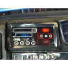 Ford Ranger Monster Truck 4x4, EVA kolesá, 2,4G DO, bluetooth, FM, USB, TF, otváracie dvere a kapota, čierna metalíza