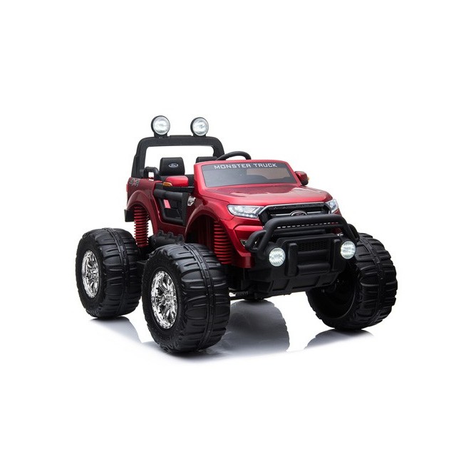 Ford Ranger Monster Truck 4x4, EVA kolesá, 2,4G DO, bluetooth, FM, USB, TF, otváracie dvere a kapota, čierna metalíza