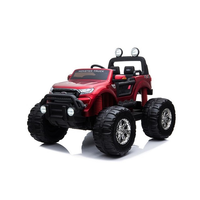 Ford Ranger Monster Truck 4x4, EVA kolesá, 2,4G DO, bluetooth, FM, USB, TF, otváracie dvere a kapota, čierna metalíza