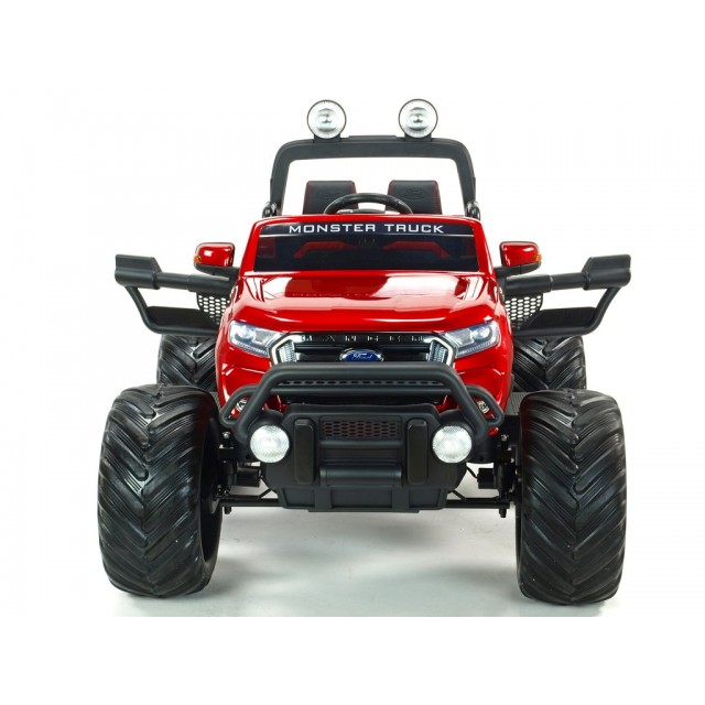 Ford Ranger Monster Truck 4x4, EVA kolesá, 2,4G DO, bluetooth, FM, USB, TF, otváracie dvere a kapota, čierna metalíza