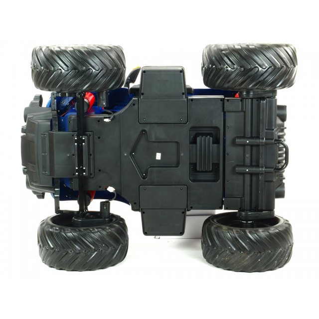 Ford Ranger Monster Truck 4x4, EVA kolesá, 2,4G DO, bluetooth, FM, USB, TF, otváracie dvere a kapota, čierna metalíza