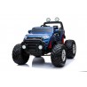Ford Ranger Monster Truck 4x4, EVA kolesá, 2,4G DO, bluetooth, FM, USB, TF, otváracie dvere a kapota, čierna metalíza