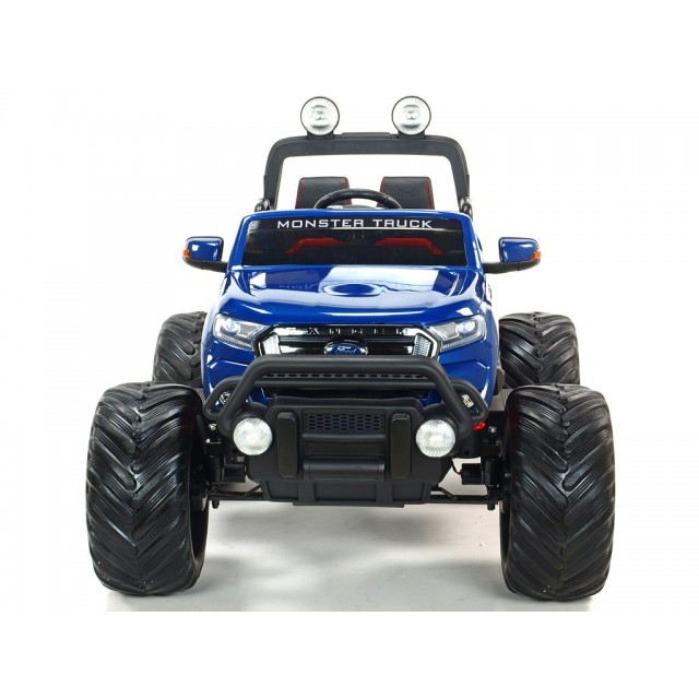 Ford Ranger Monster Truck 4x4, EVA kolesá, 2,4G DO, bluetooth, FM, USB, TF, otváracie dvere a kapota, čierna metalíza