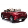 Elektrické autíčko Mercedes Maybach - červené - lakované, 2x45W, predné LED svetlá, DO